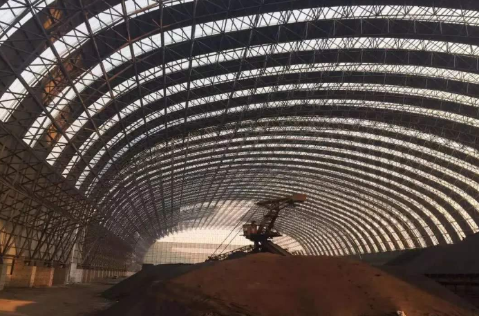 东阳概述原料场封闭技术的特点和类型